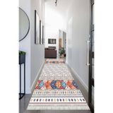 Motto Hali Otantik Cotton Şönil Yolluk Kaymaz Tabanlı Yıkanabilir Antibakteriyel Dijital Baskı Halı Yolluk, OTNN-4151A-CTN-160X230