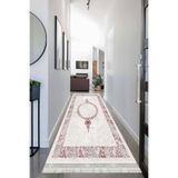 Motto Hali Otantik Cotton Şönil Yolluk Kaymaz Tabanlı Yıkanabilir Dijital Baskı Halı Yolluk, OTNN-4007C-CTN-120X300