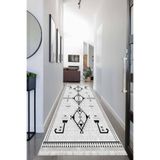 Motto Hali Otantik Cotton Şönil Yolluk Kaymaz Tabanlı Yıkanabilir Dijital Baskı Halı Yolluk, OTNN-4121B-CTN-80X150
