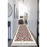 Motto Hali Otantik Perla Soft Yolluk Kaymaz Tabanlı Yıkanabilir Antibakteriyel Dijital Baskı Halı Yolluk, OTNN-4023A-PRL-120X180