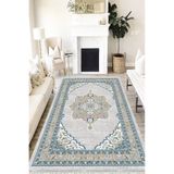 Motto Hali Otantik Verona Kaymaz Deri Tabanlı Yıkanabilir Antibakteriyel Dijital Baskı Halı Yolluk, OTN-4150A-VRN-160X230