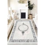 Motto Hali Otantik Verona Kaymaz Deri Tabanlı Yıkanabilir Dijital Baskı Halı Yolluk, OTN-4007D-VRN-80X300