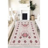 Motto Hali Otantik Verona Kaymaz Deri Tabanlı Yıkanabilir Dijital Baskı Halı Yolluk, OTN-4029A-VRN-80X300