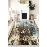 Motto Hali Pastel Punto Kaymaz Dot Tabanlı Yıkanabilir Antibakteriyel Dijital Baskı Pastel Halı Yolluk, PS-6026A-PNT-200X300