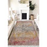 Motto Hali Pastel Punto Kaymaz Dot Tabanlı Yıkanabilir Antibakteriyel Dijital Baskı Pastel Halı Yolluk, PS-6060A-PNT-160X230