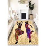Motto Hali Pastel Verona Kaymaz Deri Tabanlı Yıkanabilir Antibakteriyel Dijital Baskı Pastel Halı Yolluk, PS-6062A-VRN-80X300