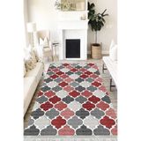 Motto Hali Patchwork Cotton Şönil Kaymaz Tabanlı Yıkanabilir Antibakteriyel Dijital Baskı Patchwork Halı Yolluk, PW-8034B-CTN-160X230