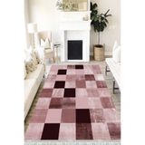 Motto Hali Patchwork Cotton Şönil Kaymaz Tabanlı Yıkanabilir Antibakteriyel Dijital Baskı Patchwork Halı Yolluk, PW-8150A-CTN-200X300