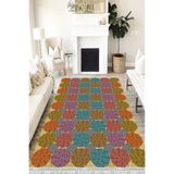 Motto Hali Patchwork Perla Soft Kaymaz Tabanlı Yıkanabilir Antibakteriyel Dijital Baskı Patchwork Halı Yolluk, PW-8051B-PRL-200X300