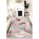 Motto Hali Patchwork Punto Kaymaz Dot Tabanlı Yıkanabilir Antibakteriyel Dijital Baskı Patchwork Halı Yolluk, PW-8058A-PNT-80X300