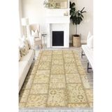 Motto Hali Patchwork Verona Kaymaz Deri Tabanlı Yıkanabilir Antibakteriyel Dijital Baskı Patchwork Halı Yolluk, PW-8021A-VRN-80X300