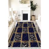 Motto Hali Patchwork Verona Kaymaz Deri Tabanlı Yıkanabilir Antibakteriyel Dijital Baskı Patchwork Halı Yolluk, PW-8073A-VRN-80X300