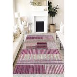 Motto Hali Patchwork Westa Kaymaz Tabanlı Yıkanabilir Antibakteriyel Dijital Baskı Patchwork Halı Kilim, PW-8025B-WST-160X230