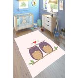 Motto Halı Perla Soft Kaymaz Tabanlı Yıkanabilir Antibakteriyel Dijital Baskı Çocuk Halısı, 80 x 150 CK-10085A-PRL