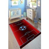 Motto Hali Perla Soft Kaymaz Tabanlı Yıkanabilir Antibakteriyel Dijital Baskı Çocuk Halısı, CK-10017C-PRL-100X200