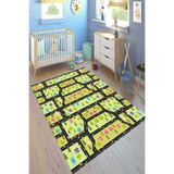 Motto Hali Perla Soft Kaymaz Tabanlı Yıkanabilir Antibakteriyel Dijital Baskı Çocuk Halısı, CK-10125A-PRL-200X300
