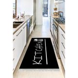 Motto Hali Perla Soft Kaymaz Tabanlı Yıkanabilir Antibakteriyel Dijital Baskı Mutfak Halısı, MK-9020A-PRL-50X80