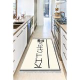 Motto Hali Perla Soft Kaymaz Tabanlı Yıkanabilir Antibakteriyel Dijital Baskı Mutfak Halısı, MK-9020B-PRL-100X200