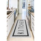 Motto Hali Perla Soft Kaymaz Tabanlı Yıkanabilir Antibakteriyel Dijital Baskı Mutfak Halısı, MK-9021A-PRL-100X200