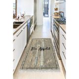 Motto Hali Perla Soft Kaymaz Tabanlı Yıkanabilir Antibakteriyel Dijital Baskı Mutfak Halısı, MK-9043A-PRL-100X200