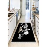 Motto Hali Perla Soft Kaymaz Tabanlı Yıkanabilir Antibakteriyel Dijital Baskı Mutfak Halısı, MK-9054A-PRL-200X300
