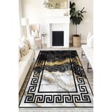 Motto Hali Stone Cotton Şönil Kaymaz Tabanlı Yıkanabilir Antibakteriyel Dijital Baskı Halı Yolluk, ST-1020A-CTN-80X300