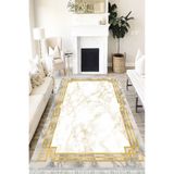 Motto Hali Stone Cotton Şönil Kaymaz Tabanlı Yıkanabilir Antibakteriyel Dijital Baskı Halı Yolluk, ST-1085A-CTN-100X200