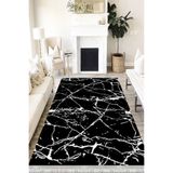 Motto Hali Stone Perla Soft Kaymaz Tabanlı Yıkanabilir Antibakteriyel Dijital Baskı Halı Yolluk, ST-1016A-PRL-100X200