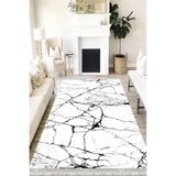Motto Hali Stone Perla Soft Kaymaz Tabanlı Yıkanabilir Antibakteriyel Dijital Baskı Halı Yolluk, ST-1016C-PRL-80X300