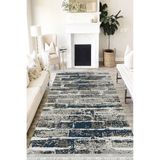 Motto Hali Stone Perla Soft Kaymaz Tabanlı Yıkanabilir Antibakteriyel Dijital Baskı Halı Yolluk, ST-1045B-PRL-80X300