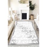 Motto Hali Stone Perla Soft Kaymaz Tabanlı Yıkanabilir Antibakteriyel Dijital Baskı Halı Yolluk, ST-1070A-PRL-200X300