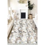 Motto Hali Stone Perla Soft Kaymaz Tabanlı Yıkanabilir Antibakteriyel Dijital Baskı Halı Yolluk, ST-1073A-PRL-100X200
