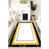 Motto Hali Stone Punto Kaymaz Dot Tabanlı Yıkanabilir Antibakteriyel Dijital Baskı Halı Yolluk, ST-1006B-PNT-100X200