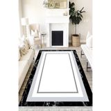 Motto Hali Stone Punto Kaymaz Dot Tabanlı Yıkanabilir Antibakteriyel Dijital Baskı Halı Yolluk, ST-1006D-PNT-80X300