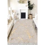 Motto Hali Stone Punto Kaymaz Dot Tabanlı Yıkanabilir Antibakteriyel Dijital Baskı Halı Yolluk, ST-1018C-PNT-80X300