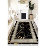 Motto Hali Stone Punto Kaymaz Dot Tabanlı Yıkanabilir Antibakteriyel Dijital Baskı Halı Yolluk, ST-1022A-PNT-80X300