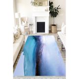 Motto Hali Stone Punto Kaymaz Dot Tabanlı Yıkanabilir Antibakteriyel Dijital Baskı Halı Yolluk, ST-1028A-PNT-120X180