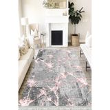 Motto Hali Stone Punto Kaymaz Dot Tabanlı Yıkanabilir Antibakteriyel Dijital Baskı Halı Yolluk, ST-1065A-PNT-120X180