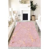 Motto Hali Stone Verona Kaymaz Deri Tabanlı Yıkanabilir Antibakteriyel Dijital Baskı Halı Yolluk, ST-1018A-VRN-120X180
