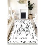 Motto Hali Stone Westa Kaymaz Tabanlı Yıkanabilir Antibakteriyel Dijital Baskı Halı Yolluk, ST-1003B-WST-80X300