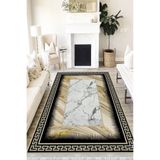 Motto Hali Stone Westa Kaymaz Tabanlı Yıkanabilir Antibakteriyel Dijital Baskı Halı Yolluk, ST-1023A-WST-80X300