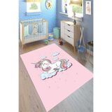 Motto Hali Verona Kaymaz Deri Tabanlı Yıkanabilir Antibakteriyel Dijital Baskı Çocuk Halısı, CK-10030A-VRN-120X180