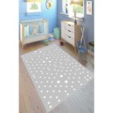 Motto Hali Verona Kaymaz Deri Tabanlı Yıkanabilir Antibakteriyel Dijital Baskı Çocuk Halısı, CK-10160C-VRN-200X300