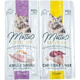 Motto Kedi Ödülü 2 'li Set (Kril ve Kalamarlı ,tavuklu ve Cıgerli