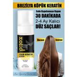 Motto Plus Professional Aşırı Yıpranmış Saçlar Için Düzleştirici Brezilya Fönü Likit Köpük Keratin 175 ml