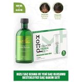 Motto Plus Professional Hızlı Saç Uzatma Ve Yeni Saç Oluşumu 2'li Saç Bakım Seti Protein - Collagen