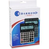 Motto Ticaret 14 Haneli Hesap Makinesi Güneş Enerjili - Pilli 112 Adım Kontrolü 19.5 x 14.3 x 3.5cm 30 - Renkli