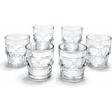 Motto Ticaret 6'lı Kurukafa Cam Shot Bardağı ALK2151 - Renkli