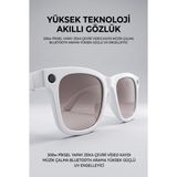 Motto Ticaret Beyaz Akıllı Gözlük Içerik Çekimi Toplantı Seyahat Için Kameralı Tasarım - Renkli
