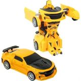 Motto Ticaret CN1997 Robota Dönüşen Araba - Renkli